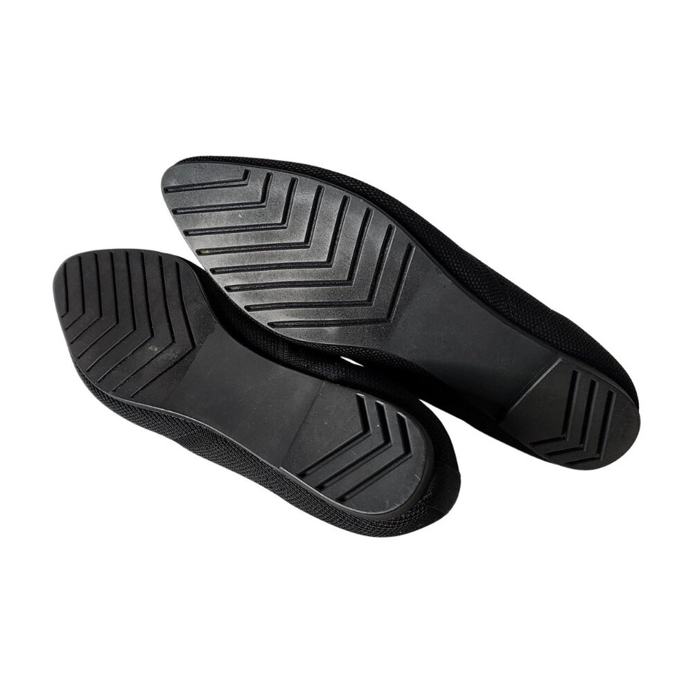 Katie & Kelly Jayde Pointed Toe Black Flats Size 6M Very Comfy - Picture 6 of 7